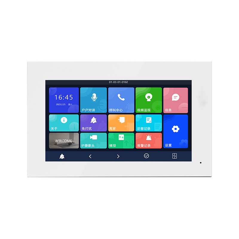 崇左10寸觸屏數(shù)字室內(nèi)機(jī) 型號(hào)